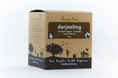 Darjeeling Gift Box Organic and Fairtrade Tea