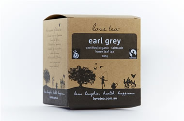 Early Grey Gift Box Organic and Fairtrade Tea
