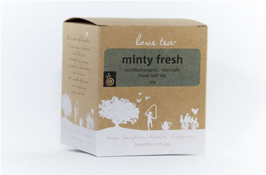 Minty Fresh Gift Box Organic and Fairtrade Tea