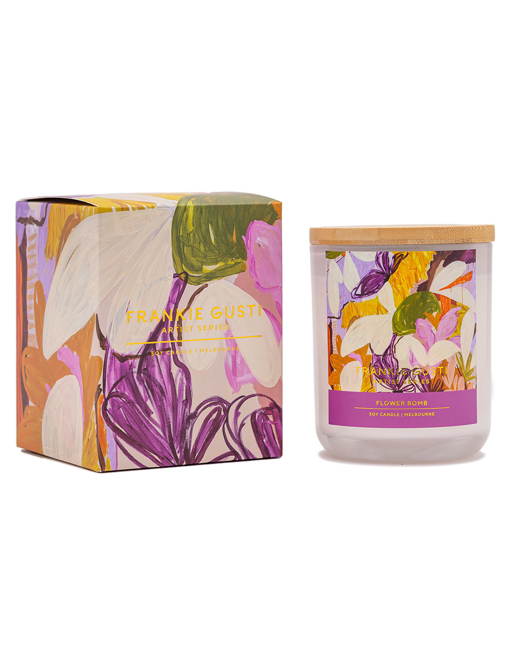 Frankie Gusti Artist Series Candle Flower Bomb