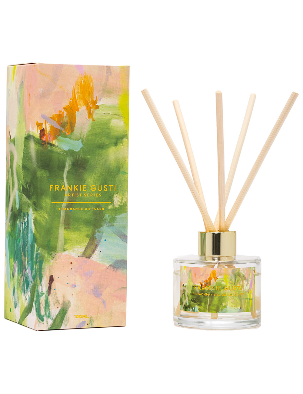 Frankie Gusti Atrist Series Diffuser Pistachio and Salted coconut
