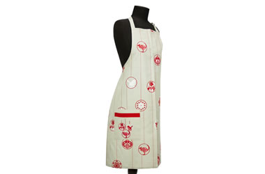 Organic Cotton Apron Christmas Bauble