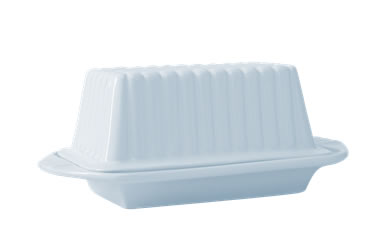 Robert Gordon Covered Butter Dish Blue