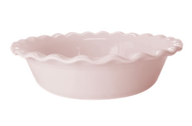 Robert Gordon Fluted Pie Dish Pink