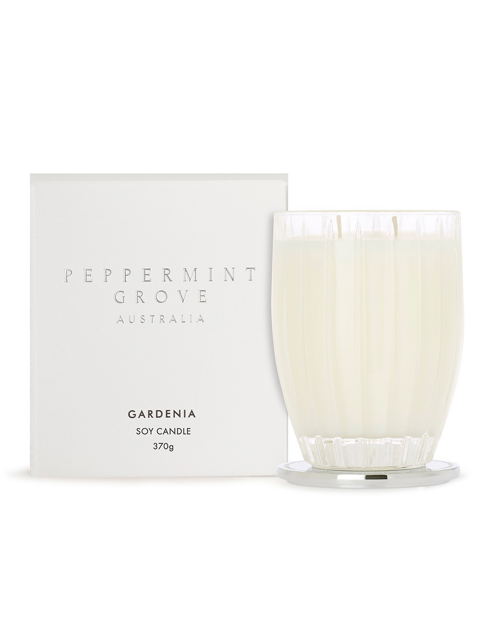 Peppermint Grove Gardenia - Large Soy Candle 370g