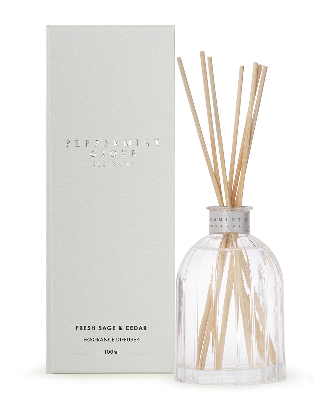 Peppermint Grove Fresh Sage & Cedar - Fragrance Diffuser 100ml